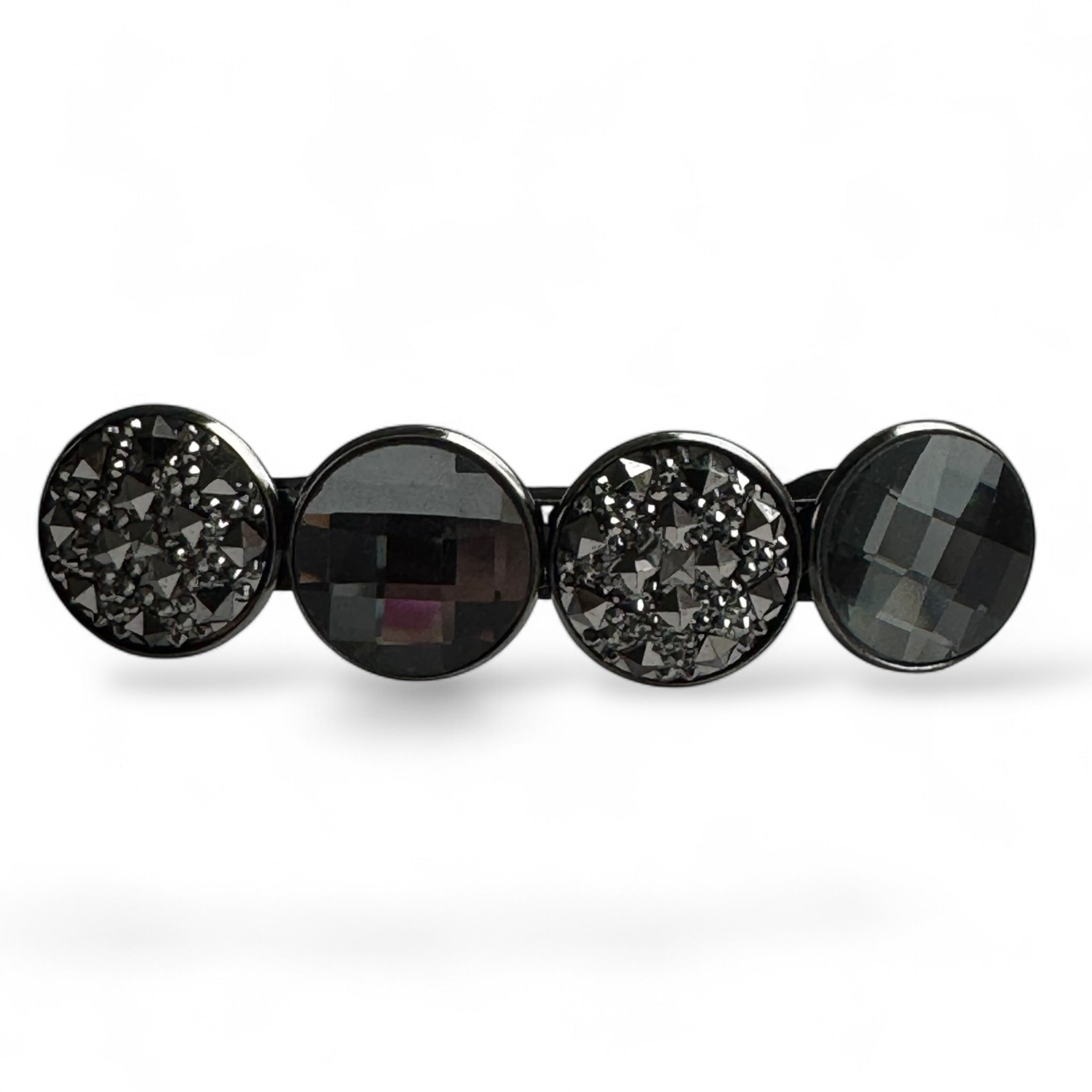 Color Hairclip Robuust Sparkle Grey – Grijze Haarspeld